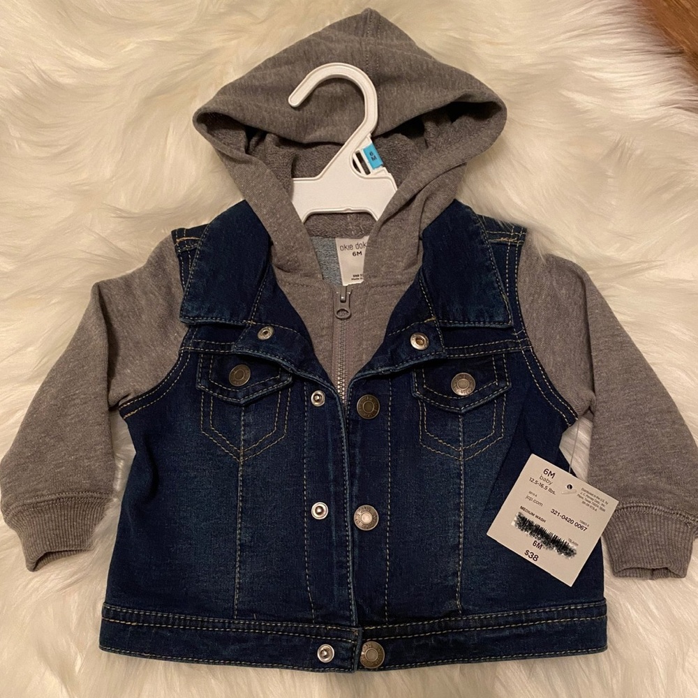 Baby Blue Jean Jacket